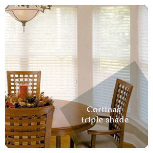 Cortinas Triple Shade